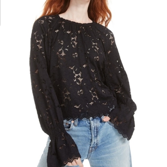 Free People Olivia Lace Top - Picture 6 of 13